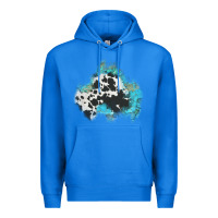 True Royal cowhide turquoise patch Premium Hoodie - AdoDesignShop