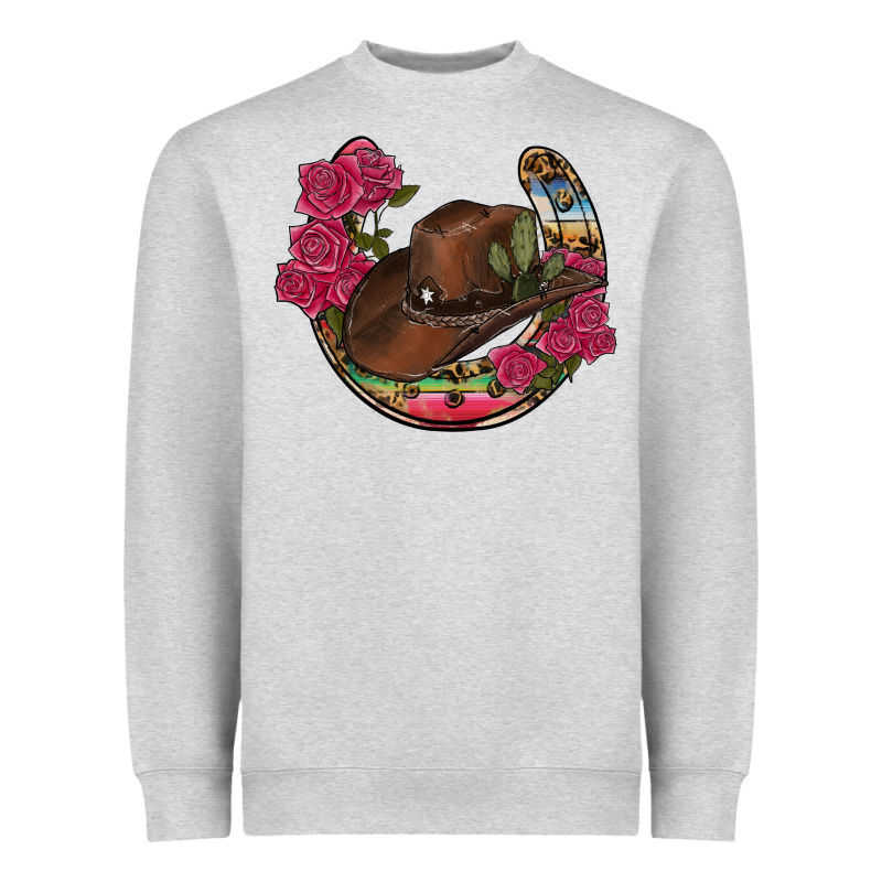 Western Serape Horseshoe Heavyweight Sweatshirt by RanaPortraitStore | Teevron