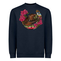 Navy western serape horseshoe Heavyweight Sweatshirt - RanaPortraitStore