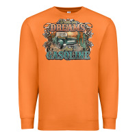 Carrot runs on dreams and gasoline truck western Premium Sweatshirt - NancyCooperArtShop