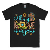 Black all my hope is in jesus Classic Tee - JahusDesignShop