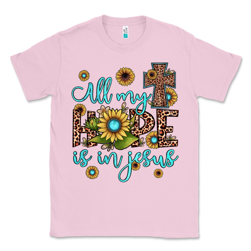 All My Hope Is In Jesus Classic Tee by JahusDesignShop | Teevron