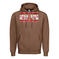 Chestnut pink camouflage egg hunter bunny   license plate Zipper Hoodie - BarkalooDesign