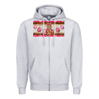 Heather Grey pink camouflage egg hunter bunny   license plate Zipper Hoodie - BarkalooDesign