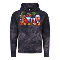 Cloud Black puerto rico coffee cups Vintage Hoodie - Zillion Design Studio