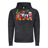 Vintage Black puerto rico coffee cups Vintage Hoodie - Zillion Design Studio