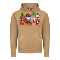 Vintage Camel puerto rico coffee cups Vintage Hoodie - Zillion Design Studio