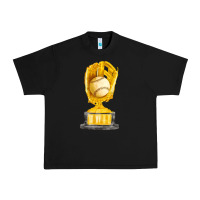 Black baseball throphy cup fa element Urban Heavy Tee - FaDigitalArtStudio