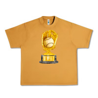 Peanut Butter baseball throphy cup fa element Urban Heavy Tee - FaDigitalArtStudio