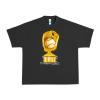 Pigment Black baseball throphy cup fa element Urban Heavy Tee - FaDigitalArtStudio