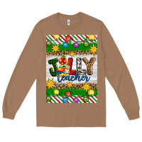 Toasted Coconut Christmas jolly teacher Long Sleeve Tee - Artiststas