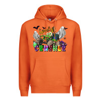 Carrot spooky crusher monster truck Premium Hoodie - LillyAllenDesigns