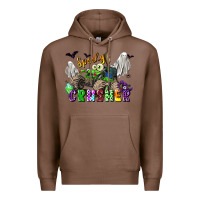 Chestnut spooky crusher monster truck Premium Hoodie - LillyAllenDesigns