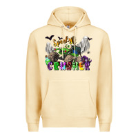 Pina Colada spooky crusher monster truck Premium Hoodie - LillyAllenDesigns
