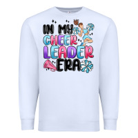 White in my cheer leader era Premium Sweatshirt - MaliasSmallBusiness