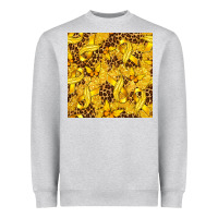 Heather Grey Childhood Cancer Butterfly Heavyweight Sweatshirt - texasbilliewilder
