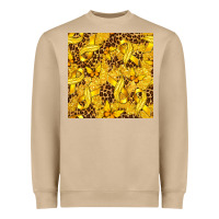 Mushroom Childhood Cancer Butterfly Heavyweight Sweatshirt - texasbilliewilder