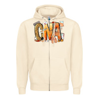 Sandshell cna certified nursing assistant nurse Zipper Hoodie - NancyCooperArtShop