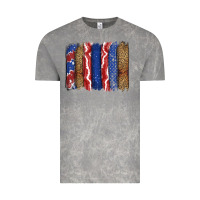 Cloud Rock 4th of July brushstroke Vintage Tee - CowGirlArtShop