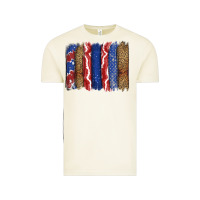Vintage Arctic 4th of July brushstroke Vintage Tee - CowGirlArtShop