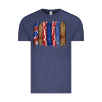4th Of July Brushstroke Vintage Tee | Teevron