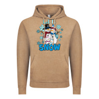 Vintage Coffee let it snow Vintage Hoodie - RanaPortraitStore