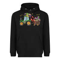 Black mardi gras tractor Heavyweight Hoodie - MaliasSmallBusiness