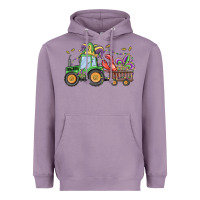 Lavender mardi gras tractor Heavyweight Hoodie - MaliasSmallBusiness