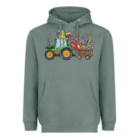 Sage mardi gras tractor Heavyweight Hoodie - MaliasSmallBusiness