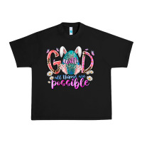 Black with god all things are possible Urban Heavy Tee - RacoonDesign