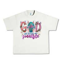 Pistachio with god all things are possible Urban Heavy Tee - RacoonDesign
