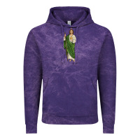 Cloud Purple san judas1 Vintage Hoodie - JahusDesignShop