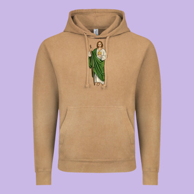 San Judas1 Vintage Hoodie Designed By Jahusdesignshop