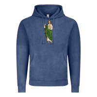 Vintage Denim san judas1 Vintage Hoodie - JahusDesignShop