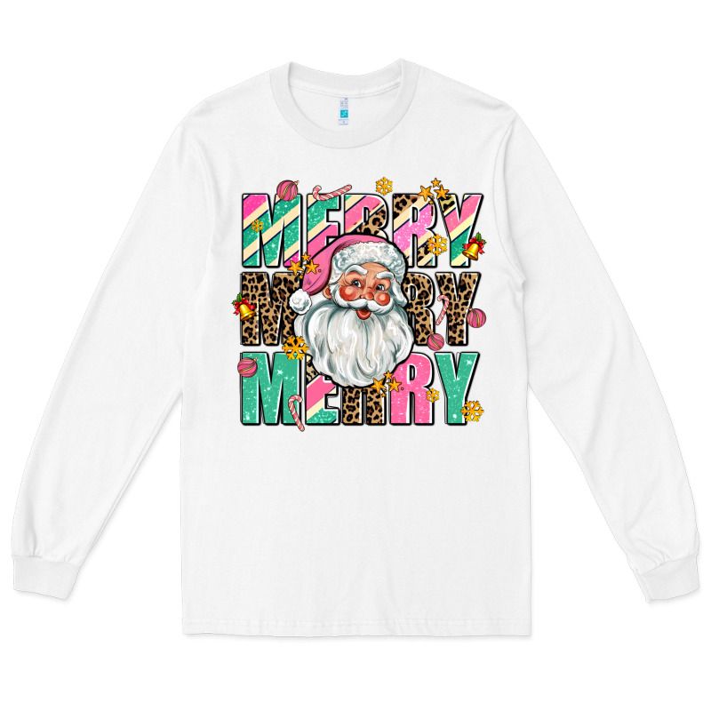 Merry Merry Merry Long Sleeve Tee by AdoDesignShop | Teevron