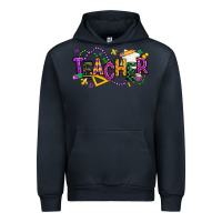 Navy mardi gras teacher Urban Hoodie - texasbilliewilder