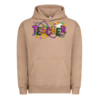 Pigment Burro mardi gras teacher Urban Hoodie - texasbilliewilder