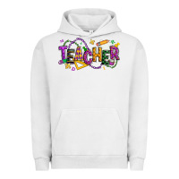 Pigment Lunar Rock mardi gras teacher Urban Hoodie - texasbilliewilder