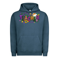 Mardi Gras Teacher Urban Hoodie | Teevron