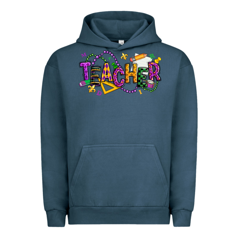 Mardi Gras Teacher Urban Hoodie by texasbilliewilder | Teevron