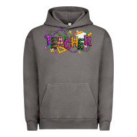 Pigment Tornado mardi gras teacher Urban Hoodie - texasbilliewilder
