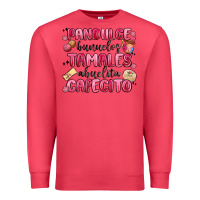Cardinal pandulce bunuelos tamales abuelita cafecito Premium Sweatshirt - MaliasSmallBusiness