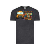 Vintage Black captain of struggle bus busdriver Vintage Tee - CowhideDigitalArt