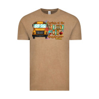 Vintage Coffee captain of struggle bus busdriver Vintage Tee - CowhideDigitalArt