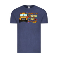 Vintage Denim captain of struggle bus busdriver Vintage Tee - CowhideDigitalArt