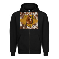 Black horse Zipper Hoodie - BarkalooDesign