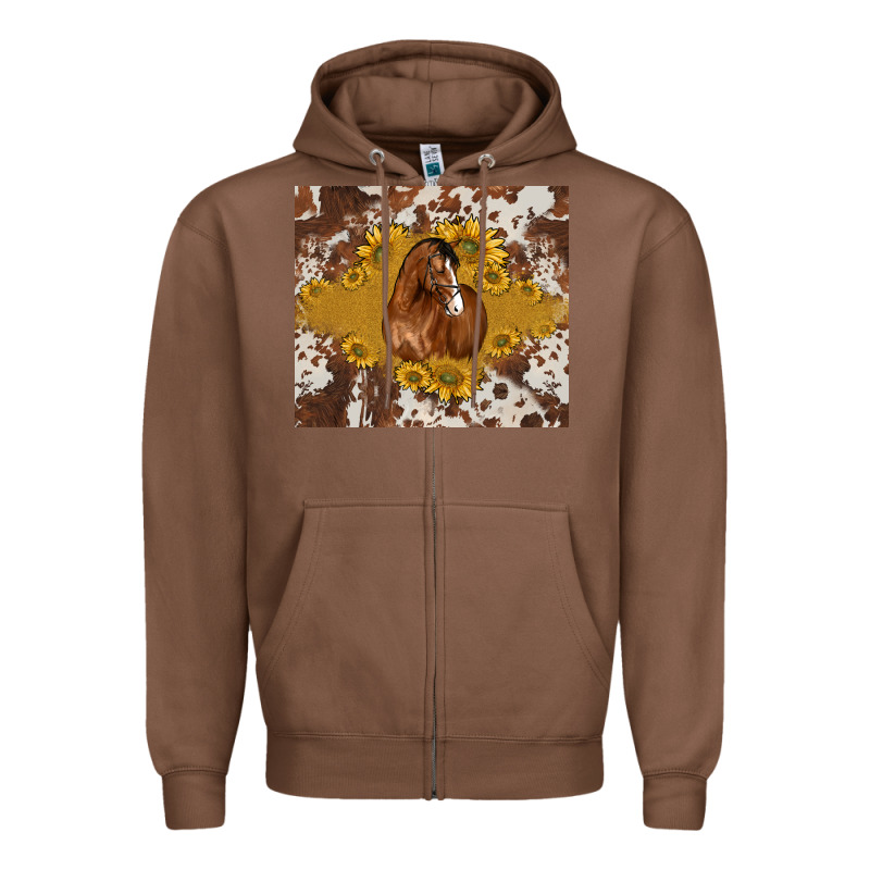 Horse Zipper Hoodie by BarkalooDesign | Teevron