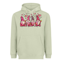 Matcha love gnomes valentine's day Heavyweight Hoodie - MaliasSmallBusiness