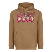 Toasted Coconut love gnomes valentine's day Heavyweight Hoodie - MaliasSmallBusiness