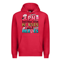 Cardinal lpn because nurses need heroes Premium Hoodie - LillyAllenDesigns